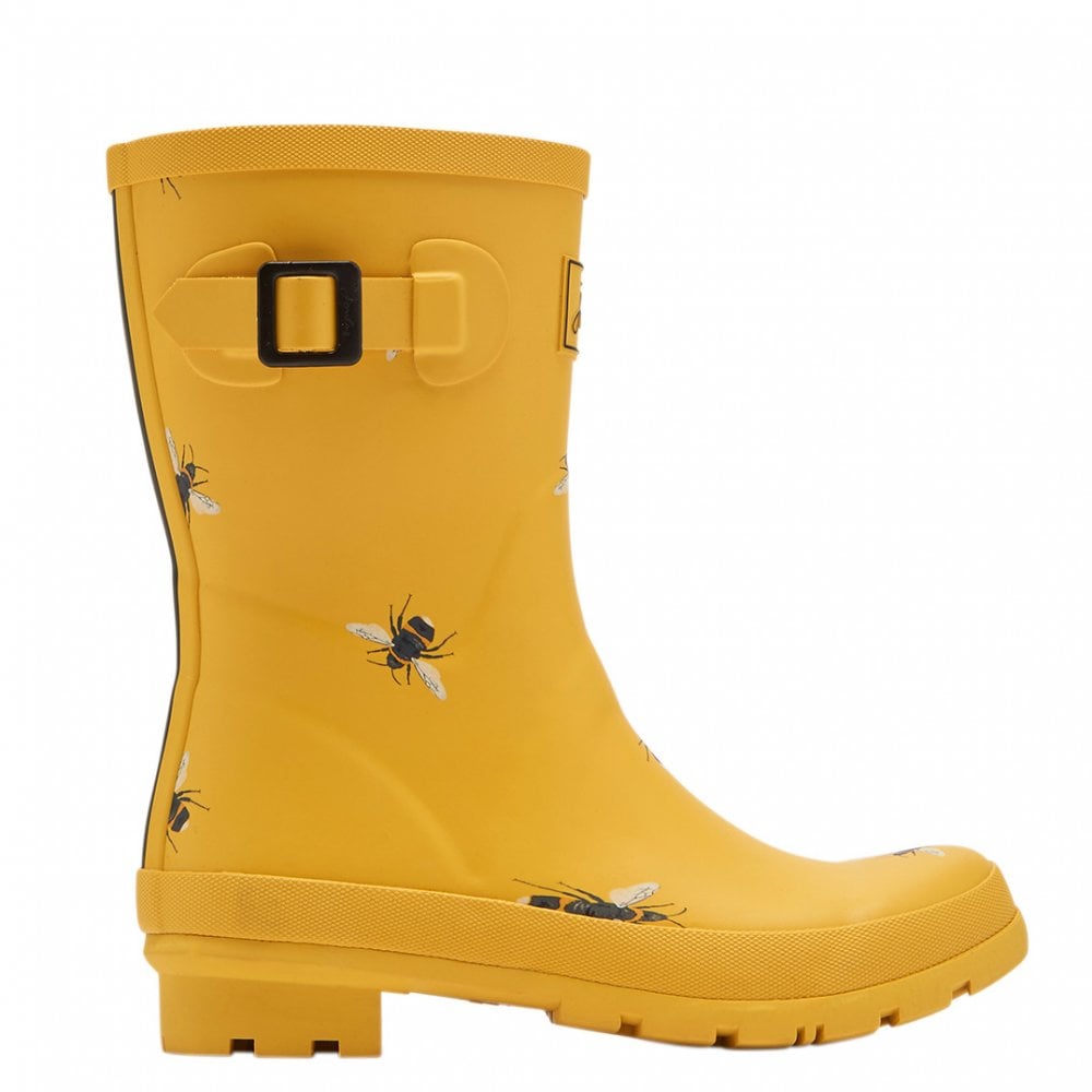 Joules Ladies Molly Welly in Gold#Gold