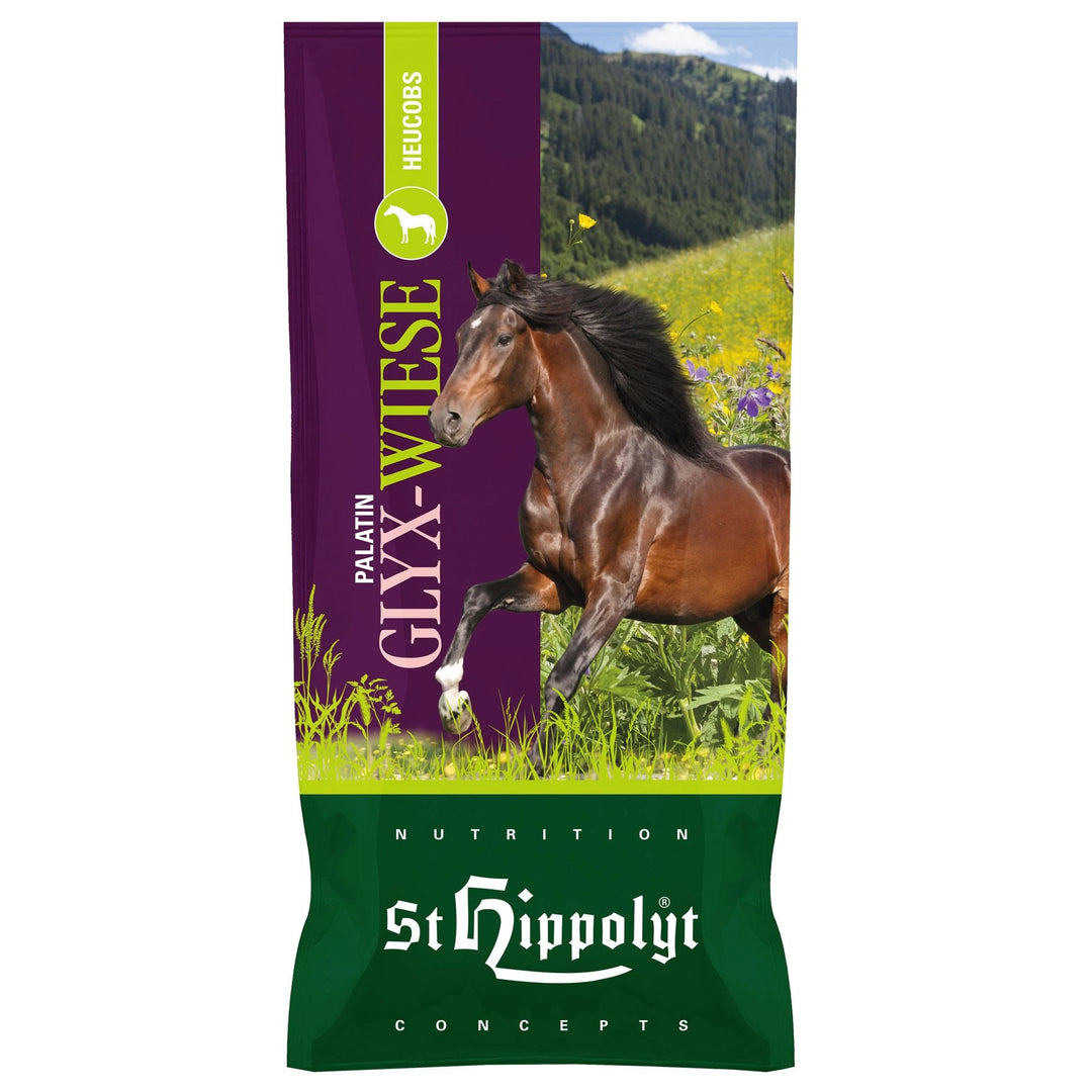 St.Hippolyt Palatin Glyx Wiesen Heucobs for Horses 25kg