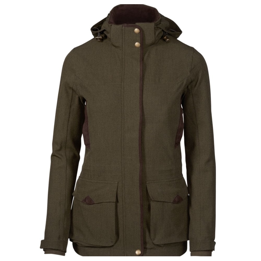 The Seeland Ladies Woodcock Advanced Shooting Jacket in Green#Green