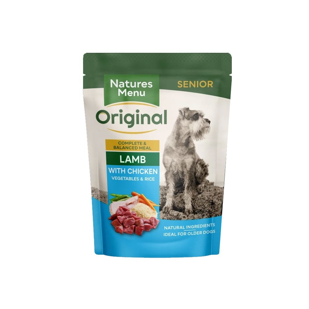 Natures Menu Original Senior Dog Food with Lamb & Chicken 300g