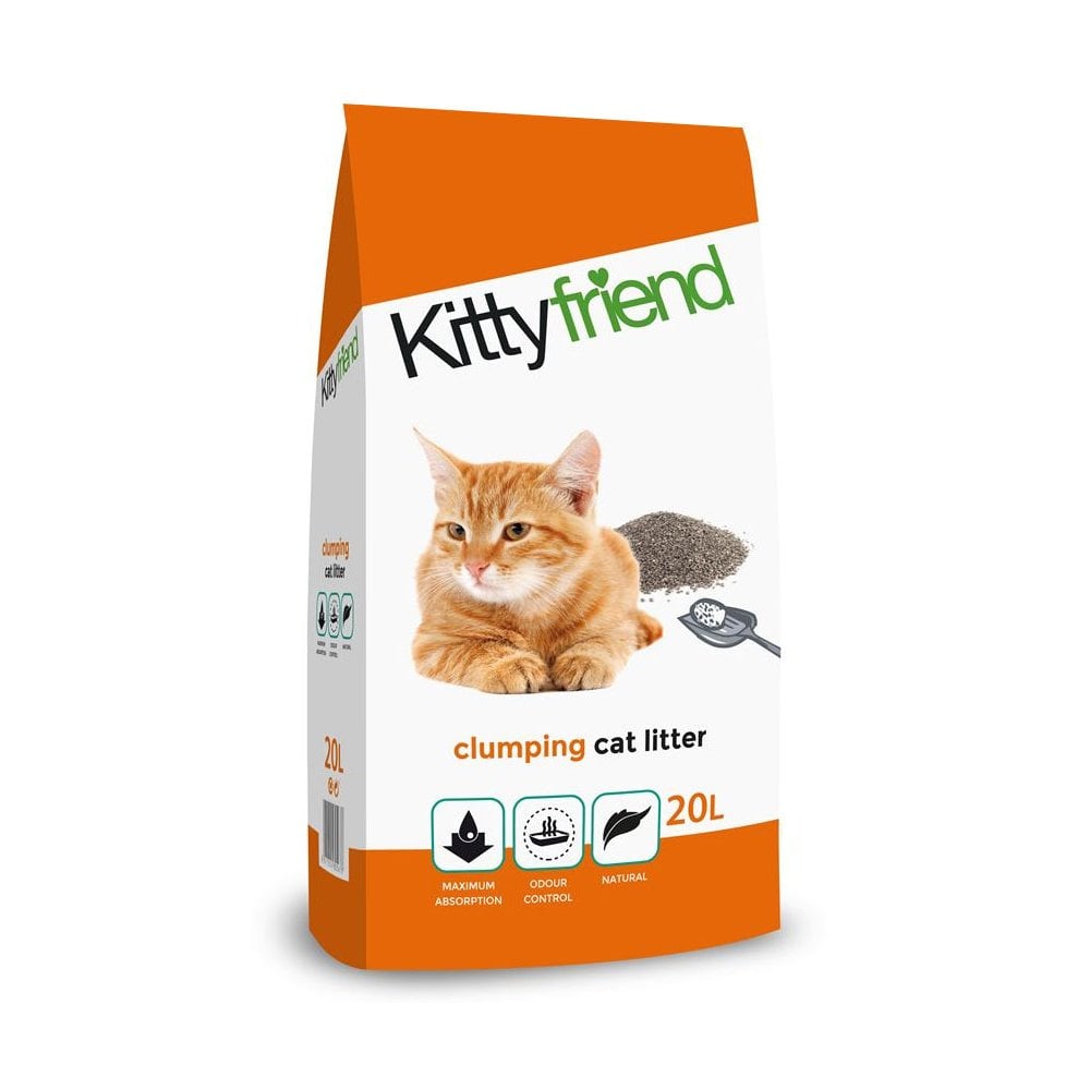 Kitty Friend Clumping Litter 20L