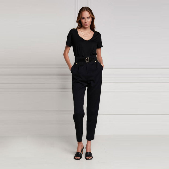 Holland Cooper Ladies Relax Fit Vee Neck Tee