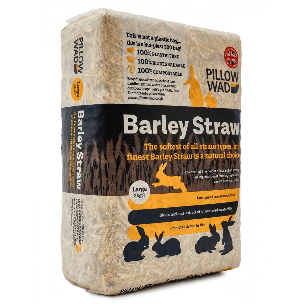 Pillow Wad Bio Barley Straw Bedding For Small Pets