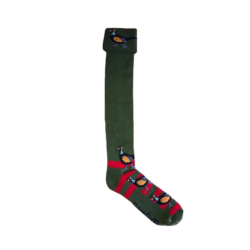 The Shuttle Socks Mens Game Bird Shooting Socks in Red#Red