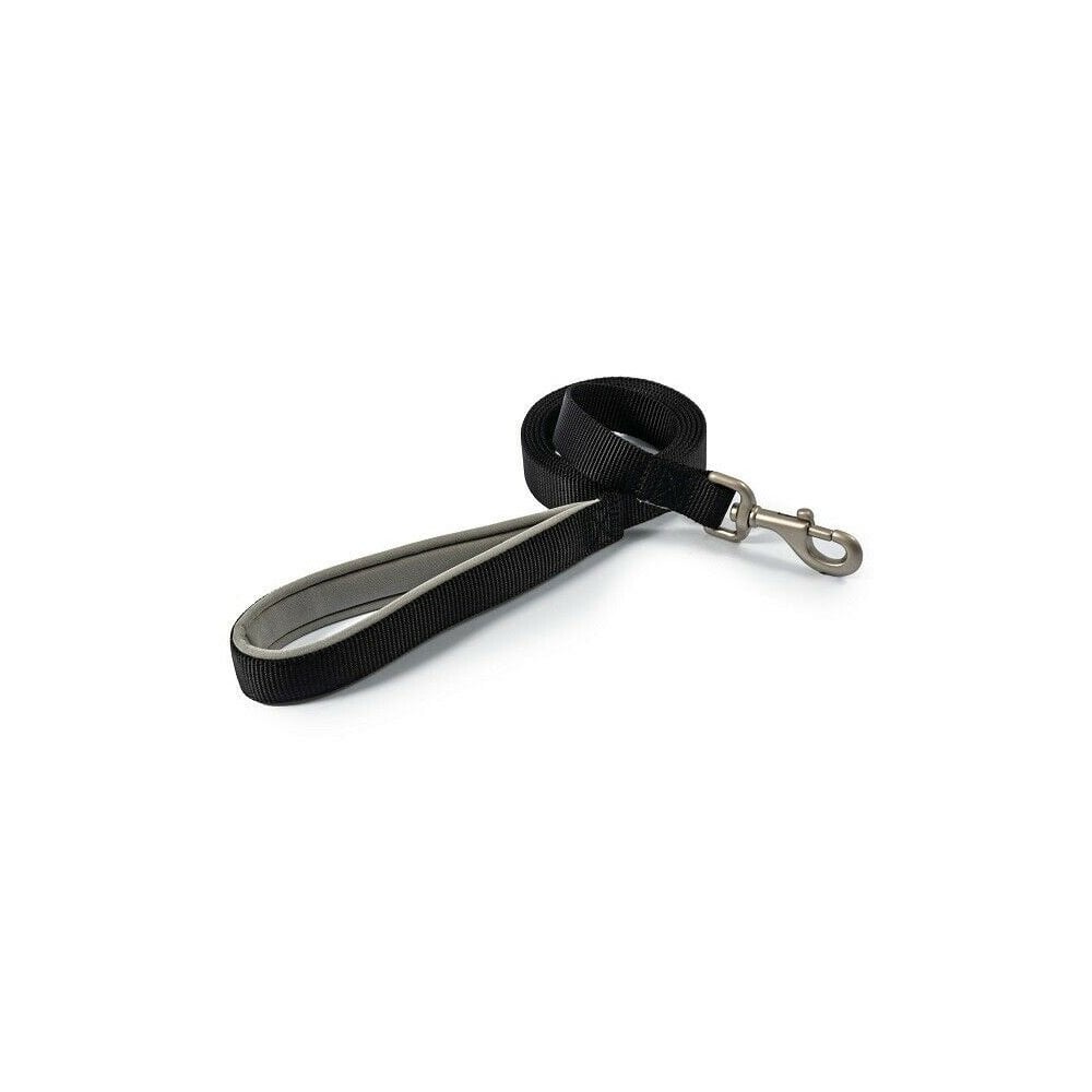 The Ancol Viva Padded Snap Lead in Black#Black