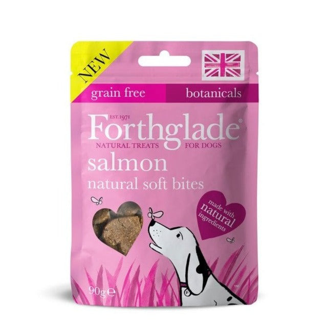 Forthglade Natural Soft Bite Treat Salmon 90g