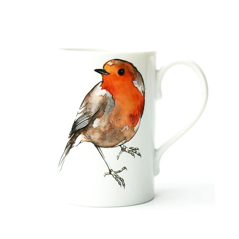 Clare Baird Robin Porcelain Mug