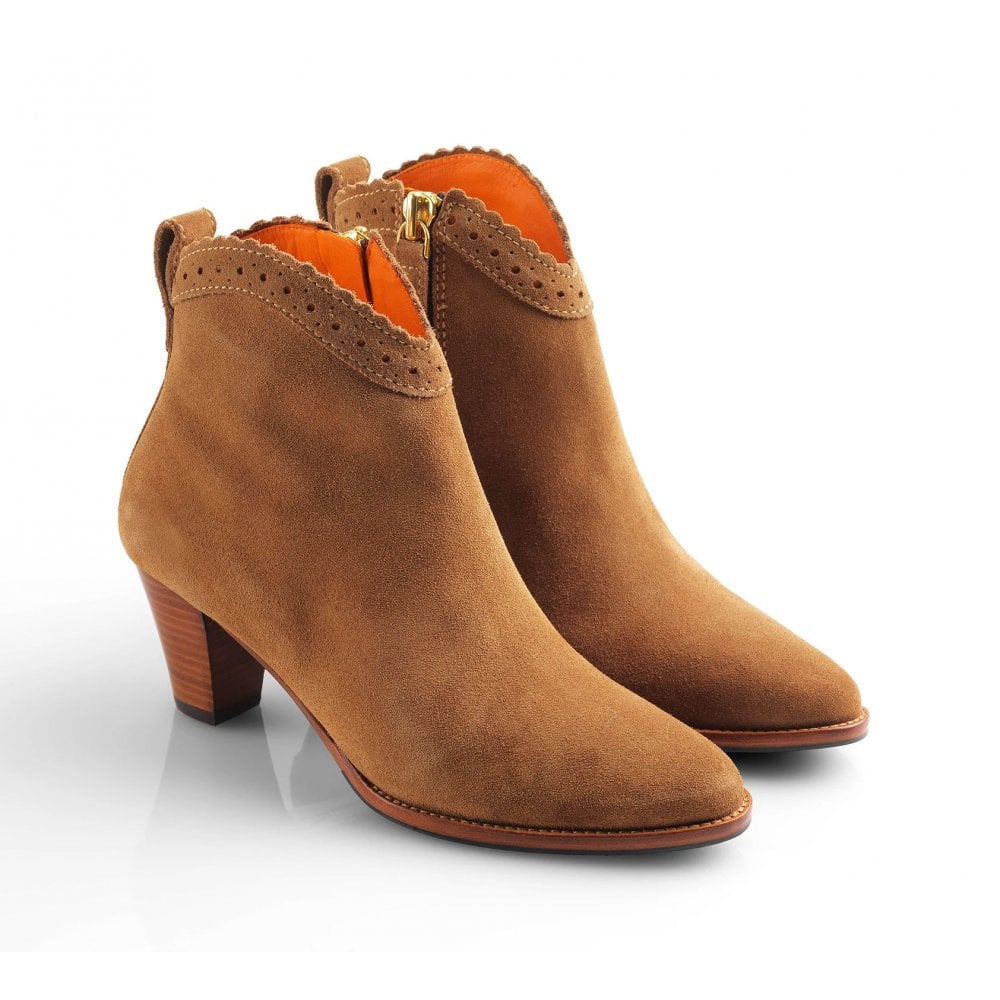 Fairfax & Favor Ladies Regina Ankle Boot Suede