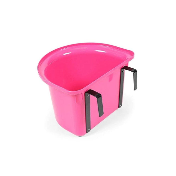 The Shires Ezi-Kit Hook Over Portable Manger in Pink#Pink