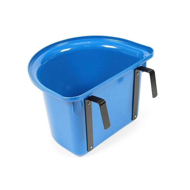 The Shires Ezi-Kit Hook Over Portable Manger in Blue#Blue