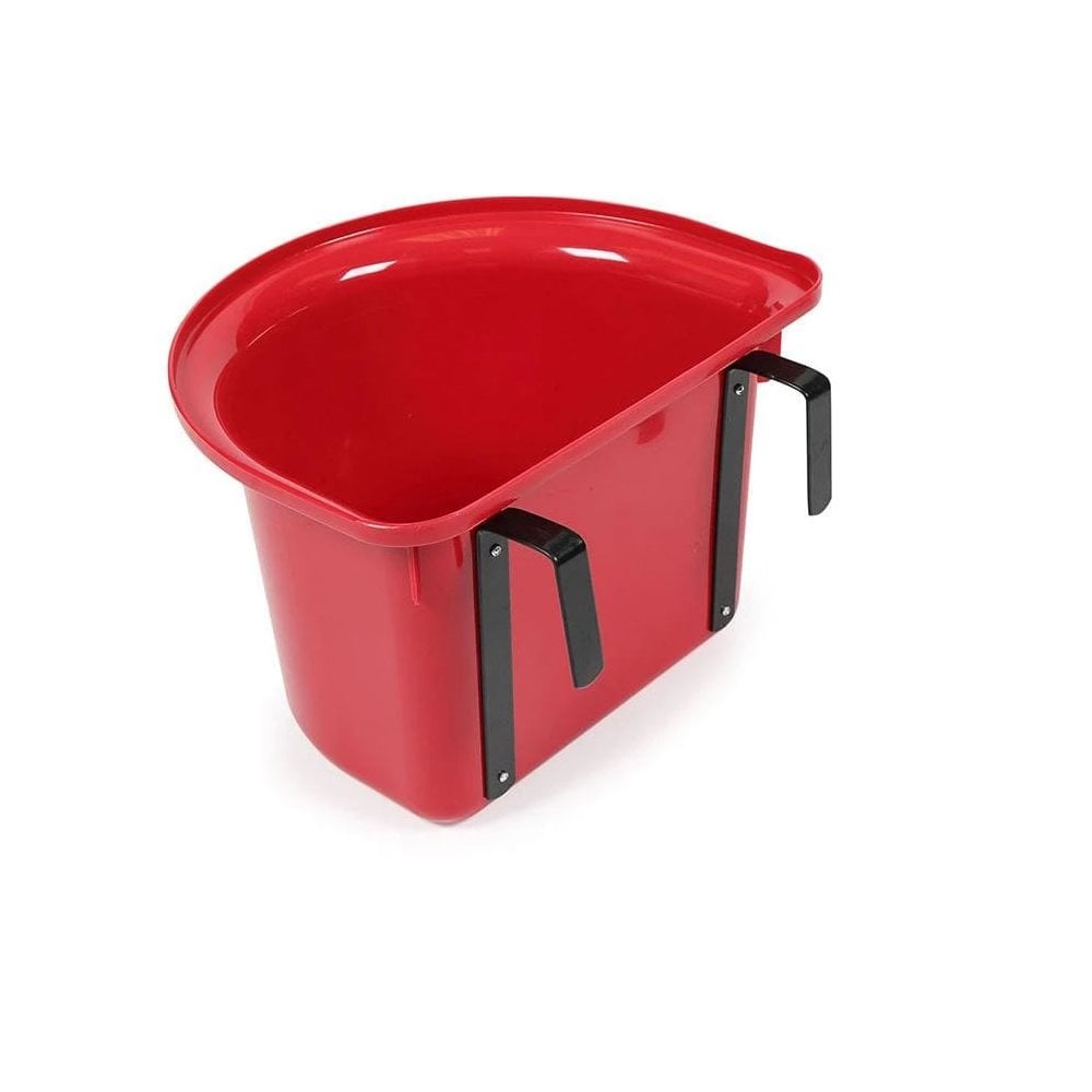 The Shires Ezi-Kit Hook Over Portable Manger in Red#Red