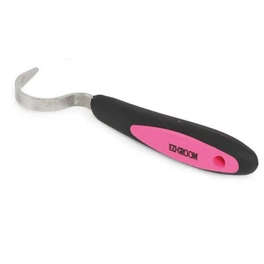 The Shires Ezi-Groom Grip Hoof Pick in Baby Pink#Baby Pink