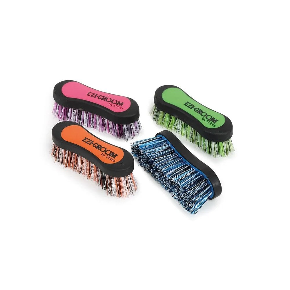 The Shires Ezi-Groom Grip Hoof Brush in Lime#Lime