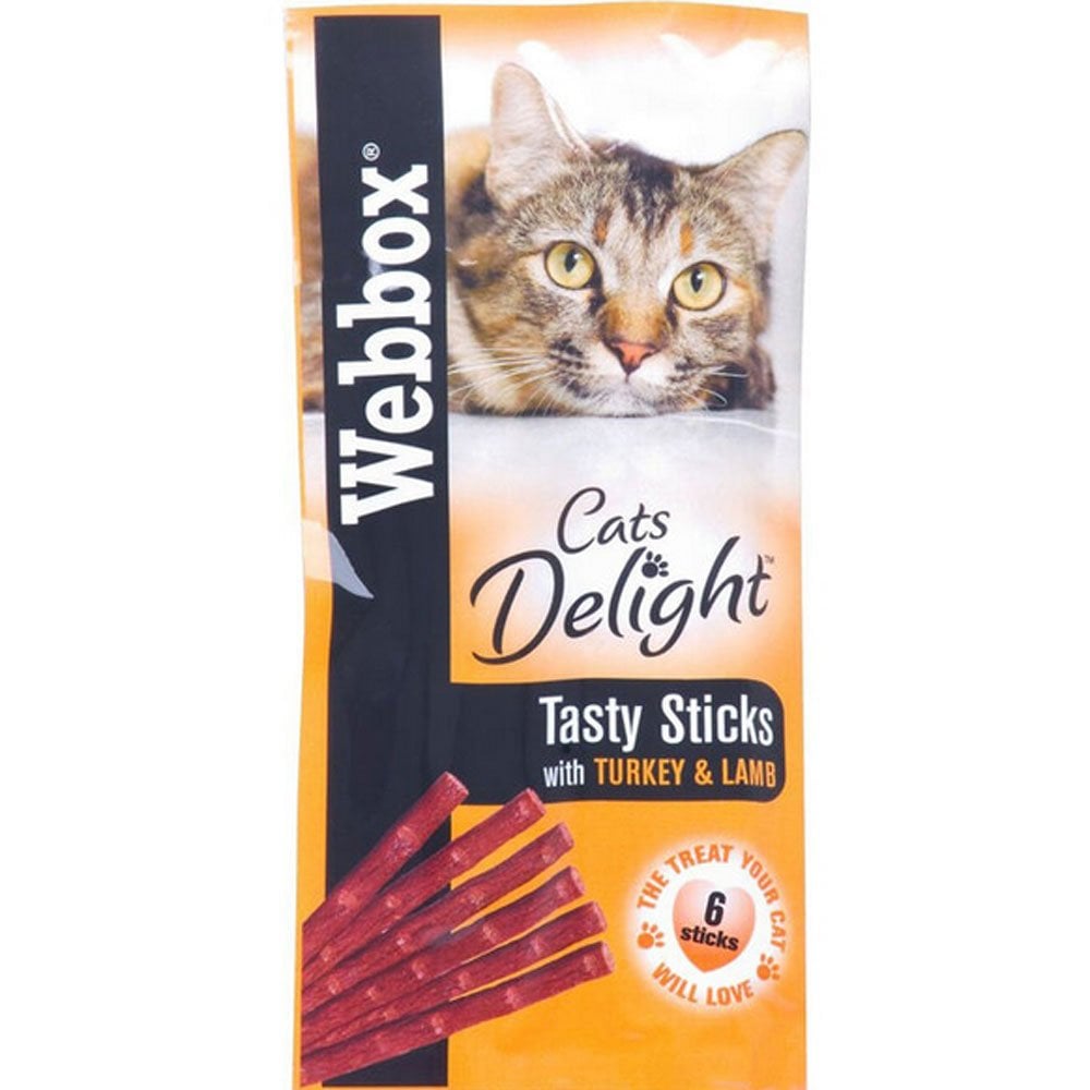 Webbox Cat Sticks Turkey & Lamb