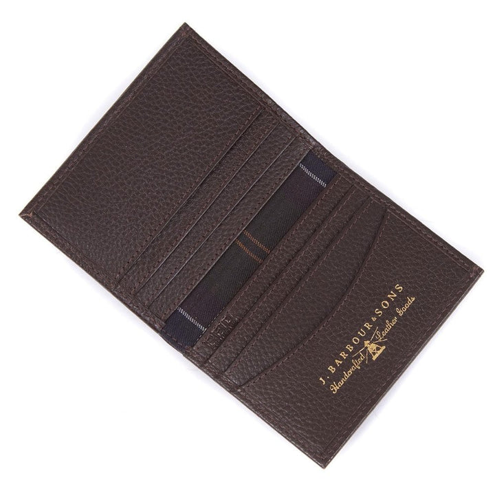 Barbour Mens Amble Leather Billfold Wallet