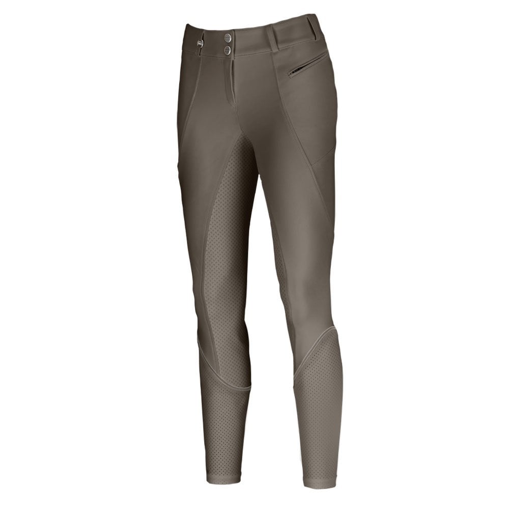The Pikeur Ladies Dilaria Full Seat Breech in Grey#Grey