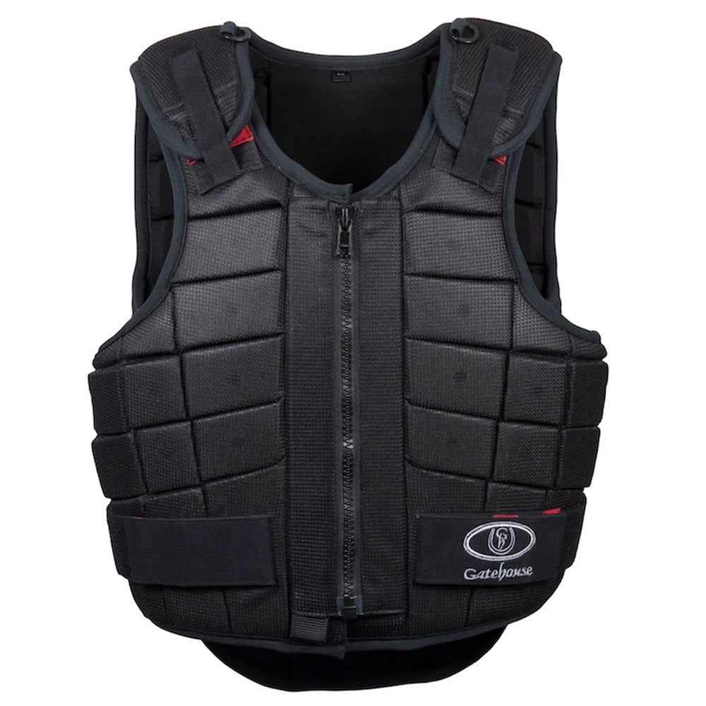 The Gatehouse Superflex Adults Body Protector in Black#Black