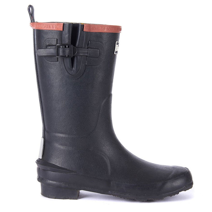 The Barbour Kids Simonside Welly in Black#Black