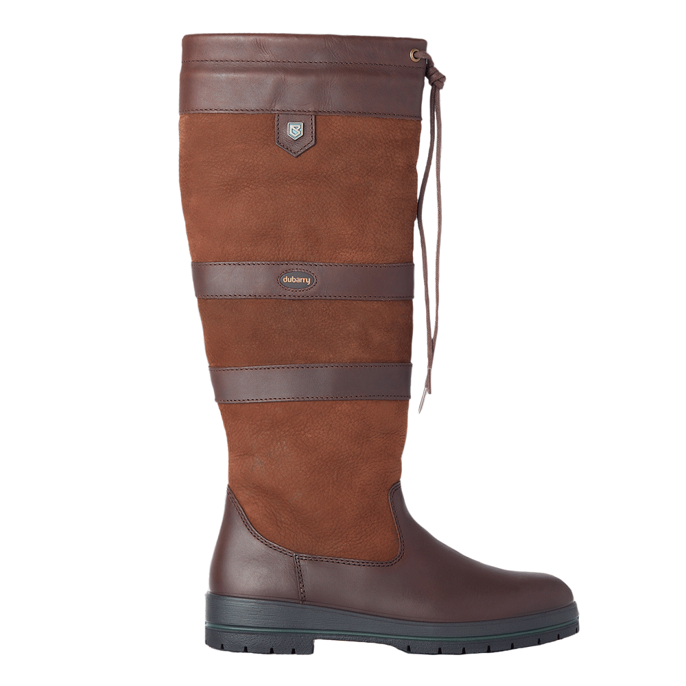 The Dubarry Galway Country Boots in Dark Brown#Dark Brown