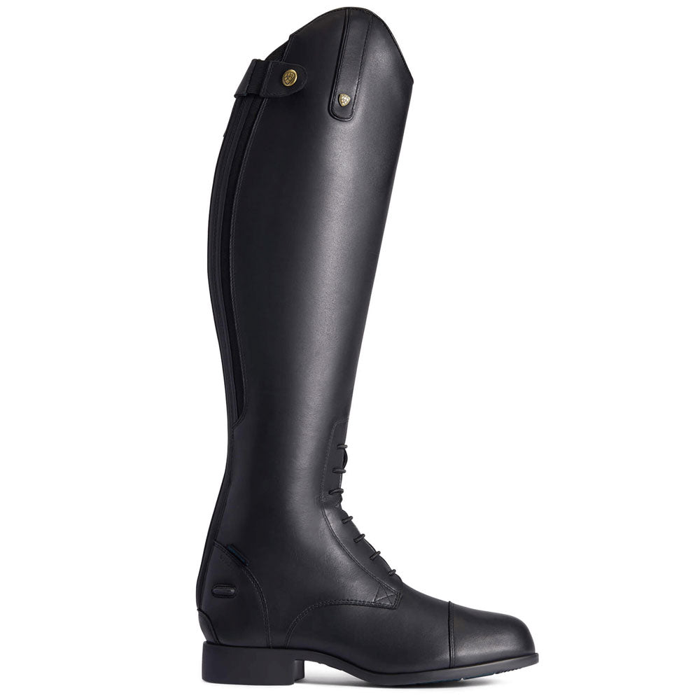 The Ariat Ladies Heritage Contour II H20 Insulated Boots in Black#Black