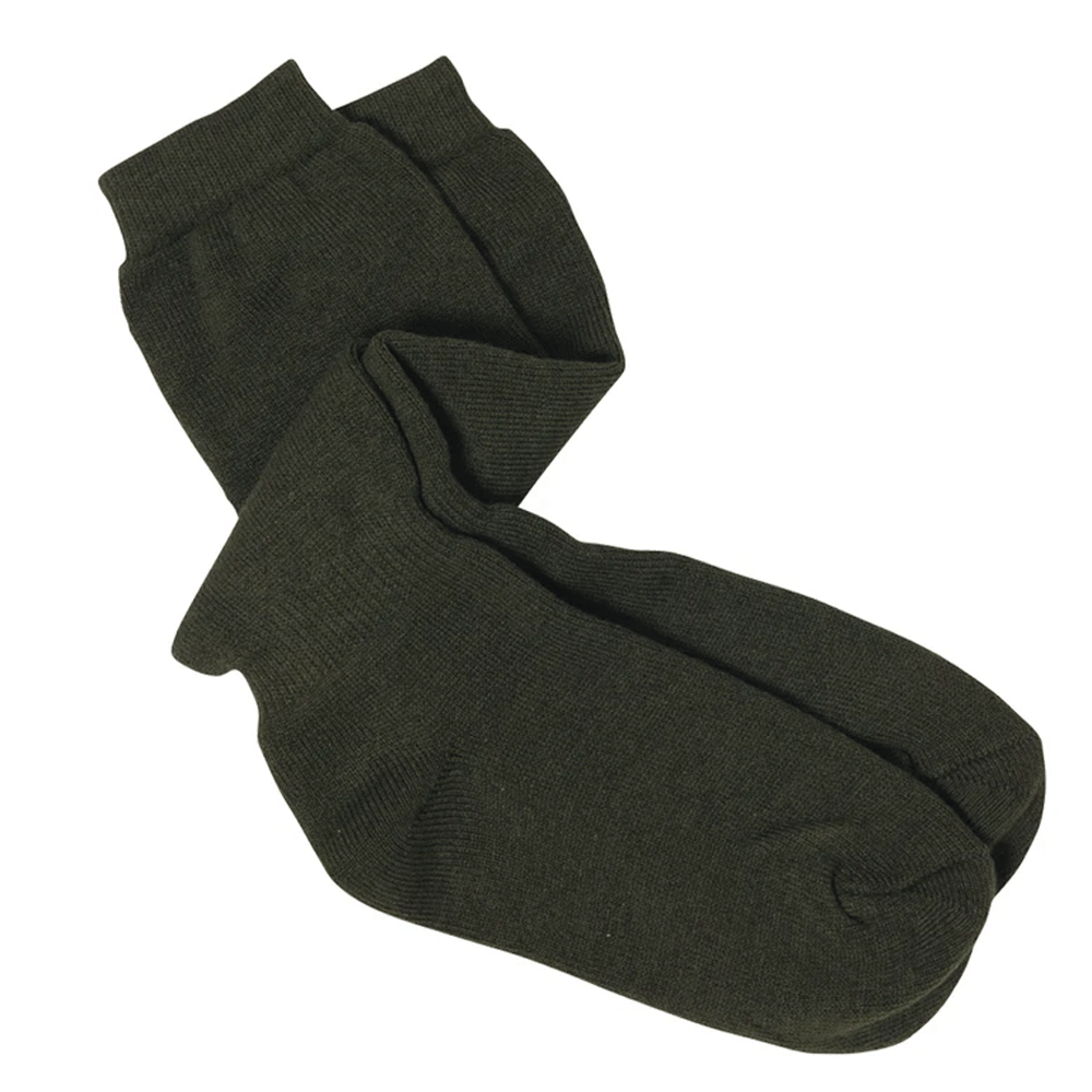 The Percussion Mens Terry Cloth Socks in Khaki#Khaki