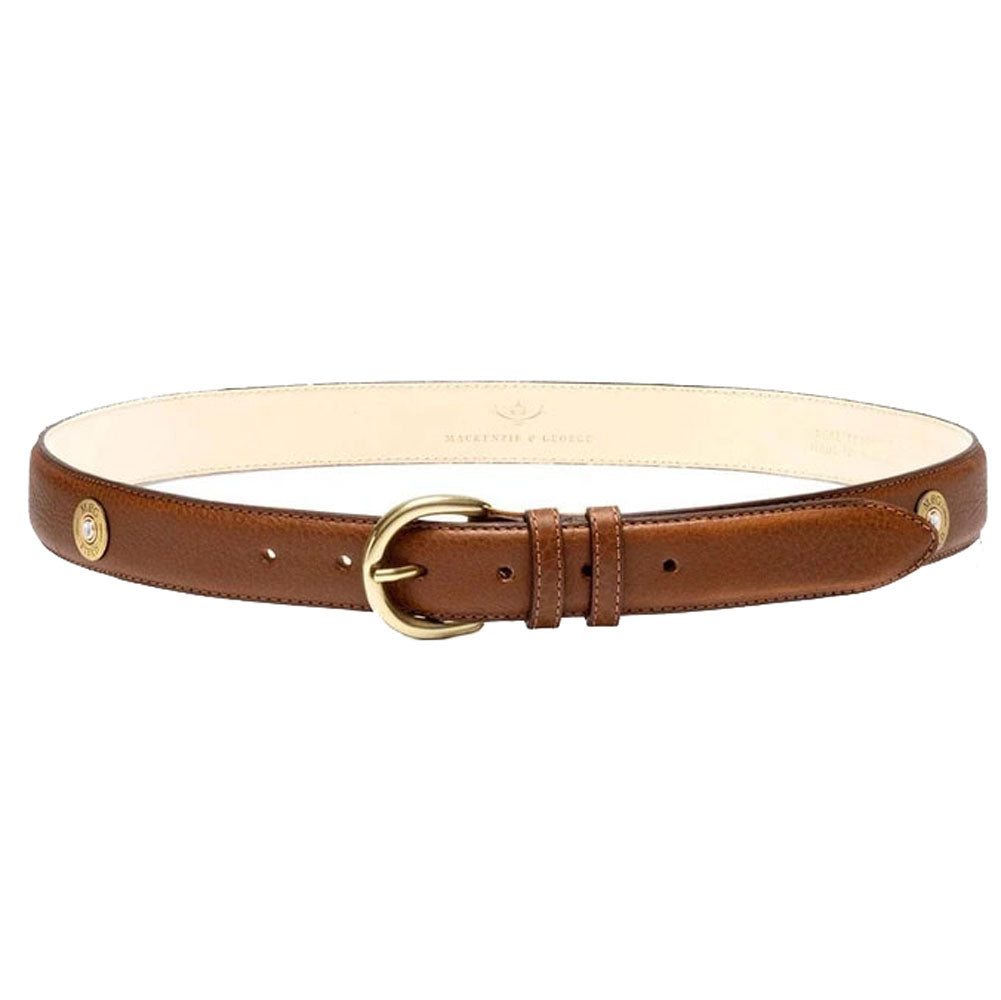 The Mackenzie & George Marlborough Mini Belt in Brown#Brown