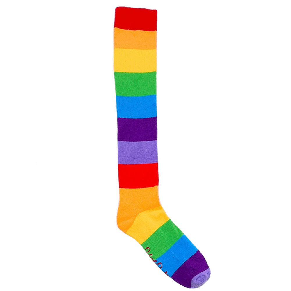 Shuttle Socks Ladies Charity Rainbow Welly Socks