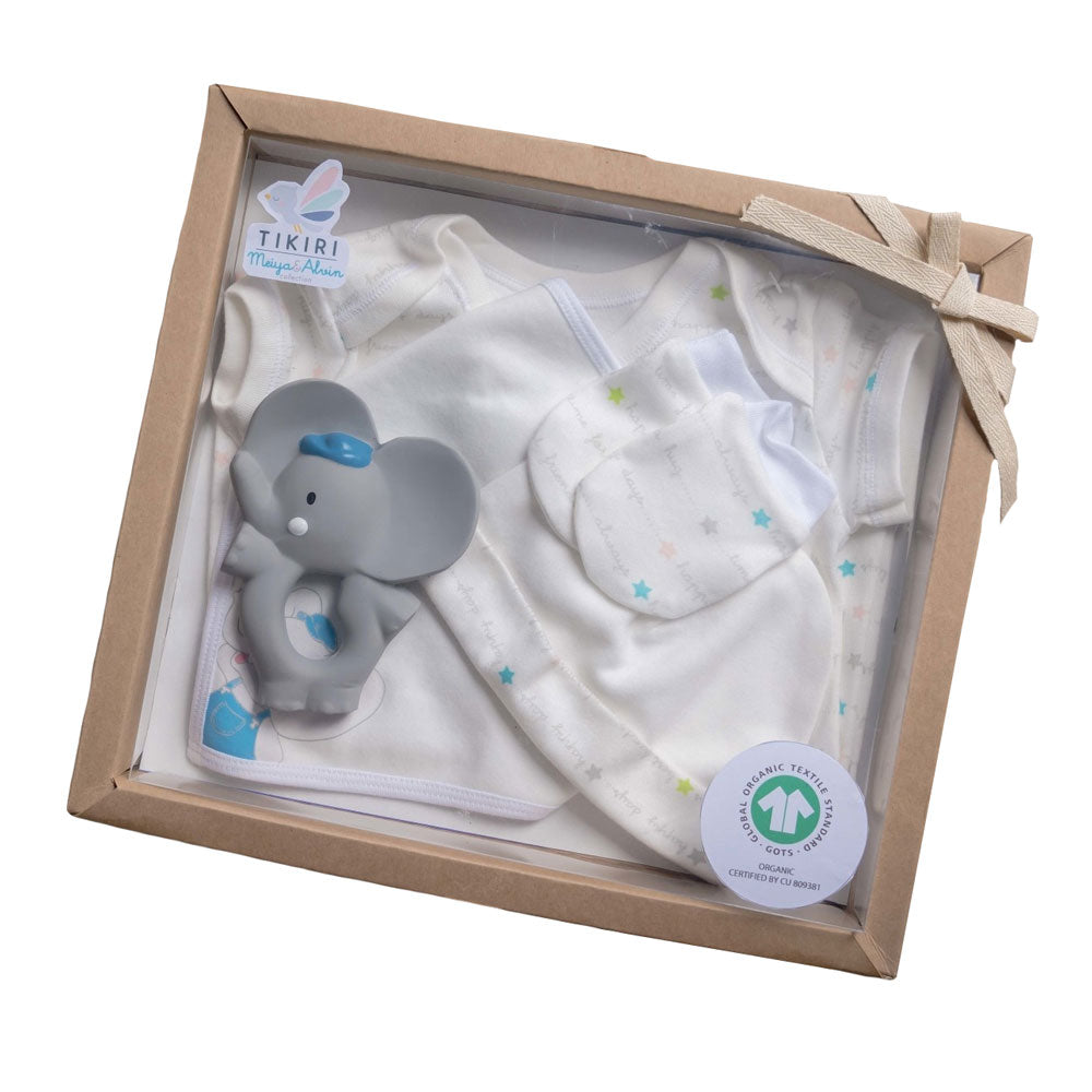 Baby elephant gift set good