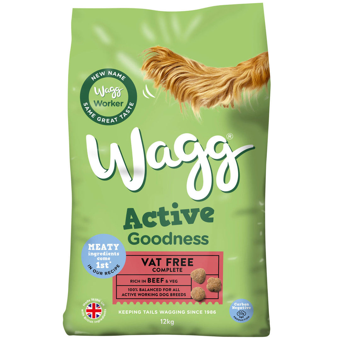Wagg Dog Active Goodness Beef & Veg