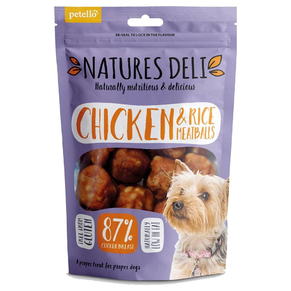 Natures Deli Chicken and Rice Meatball 100g