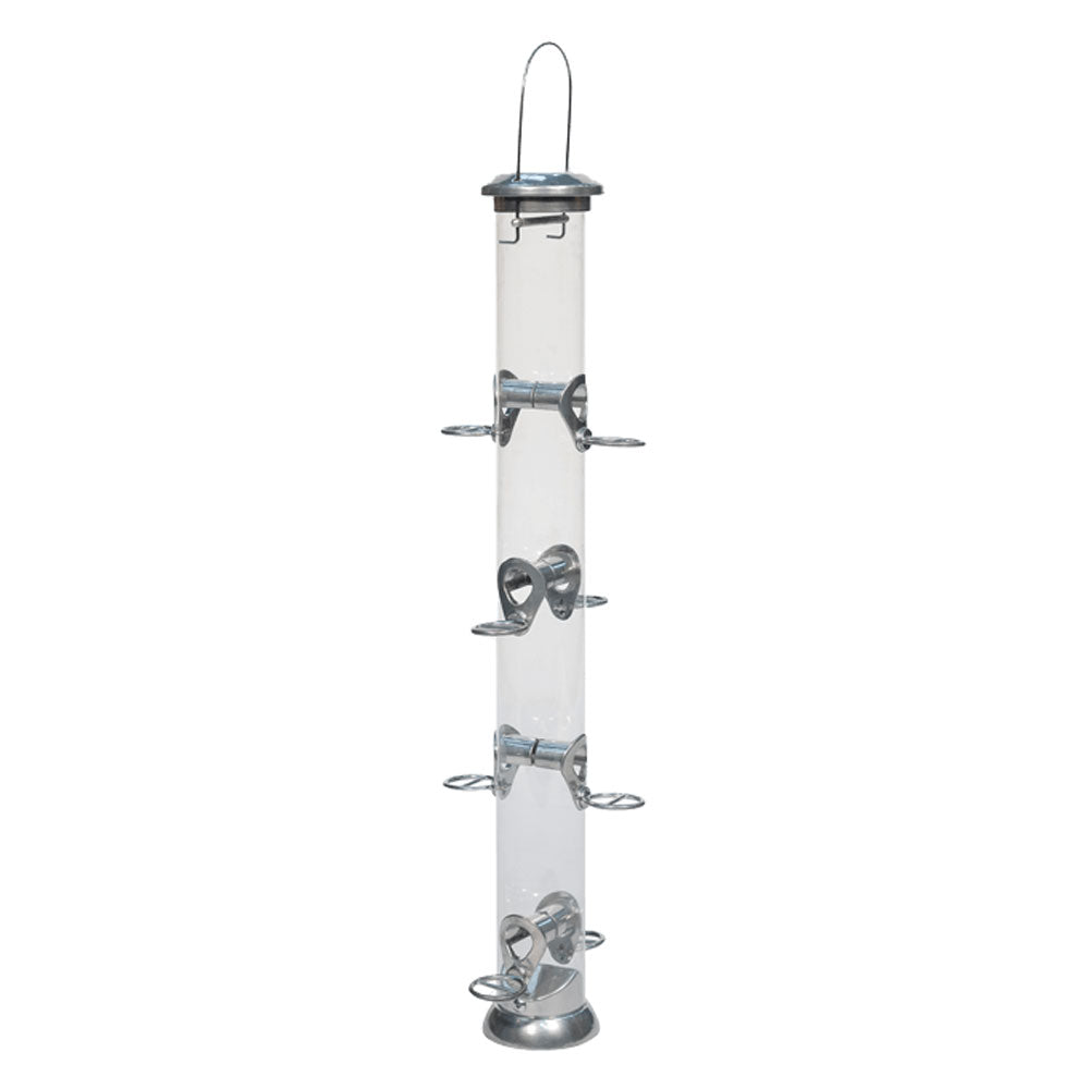 The Henry Bell Grand Sterling Seed Feeder in Silver#Silver