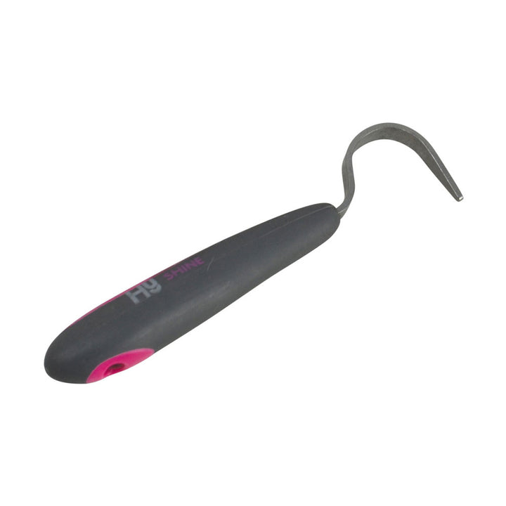The Hy Sport Active Groom Hoof Pick in Pink#Pink