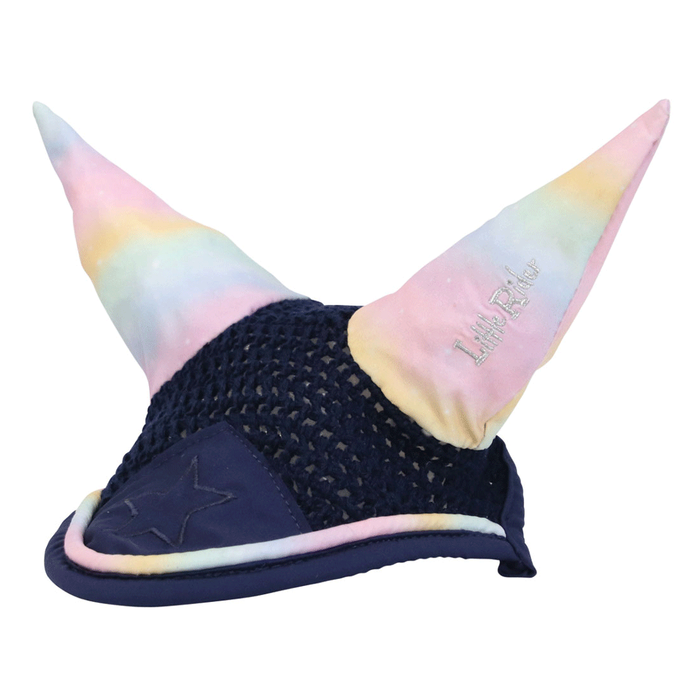 The Little Rider Dazzle Dream Fly Veil in Navy#Navy