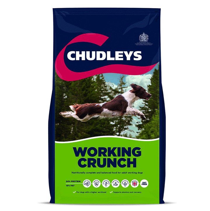 Chudleys Working Crunch Dog Food 14kg