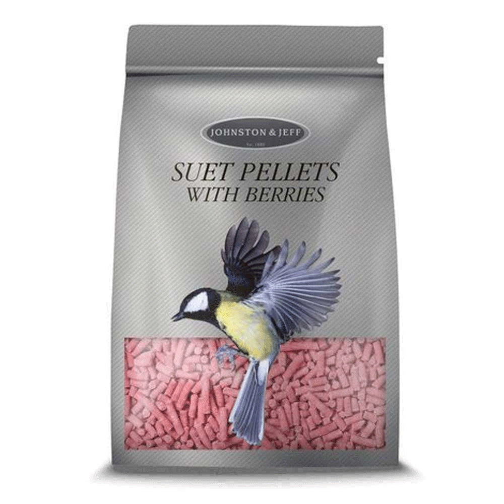 Johnston & Jeff Suet Pellets with Berries 12.55kg