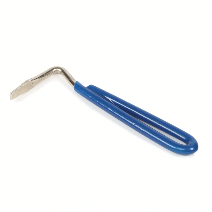 The Shires Ezi Groom Pear Shaped Hoof Pick in Blue#Blue