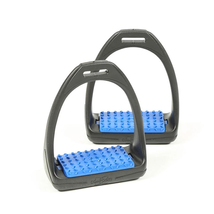 The Shires Compositi Reflex Stirrups in Royal Blue#Royal Blue