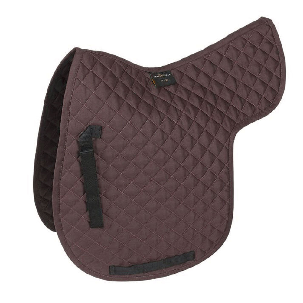 The Shires Performance Lite Numnah in Brown#Brown
