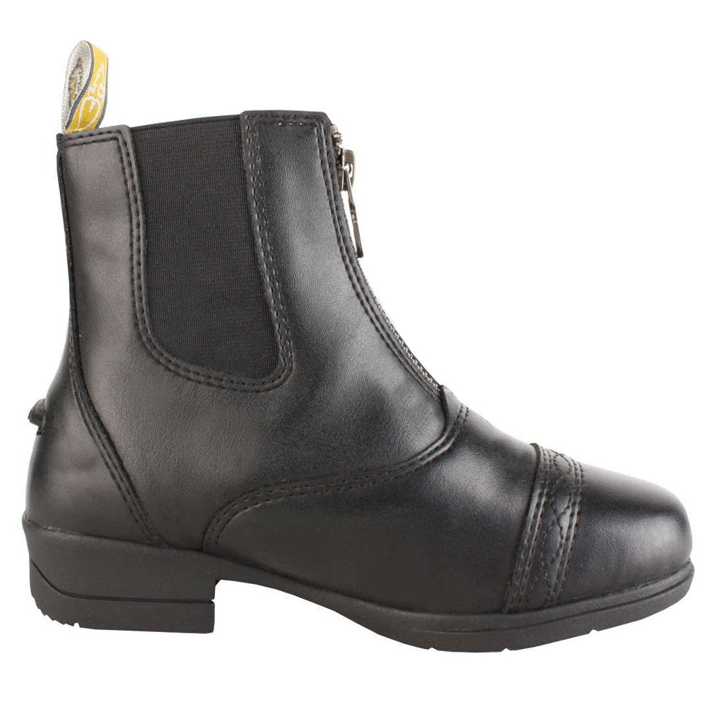 The Moretta Childrens Clio Paddock Boots in Black#Black