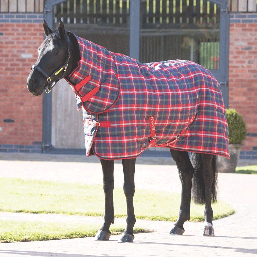 The Shires Tempest Plus 200g Combo Stable Rug in Red#Red