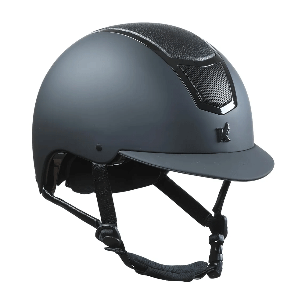 The Karben Avena Riding Hat in Black#Black