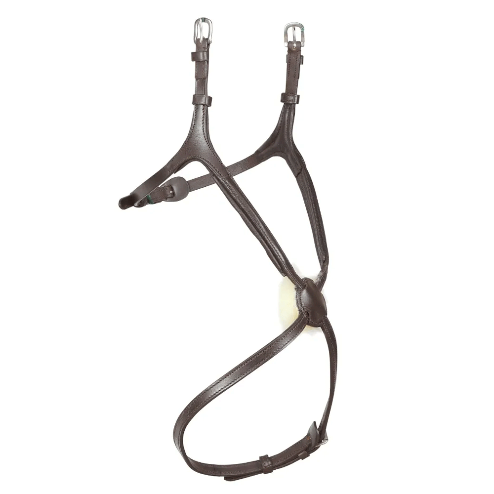 The Shires Velociti Grackle Noseband in Havana#Havana