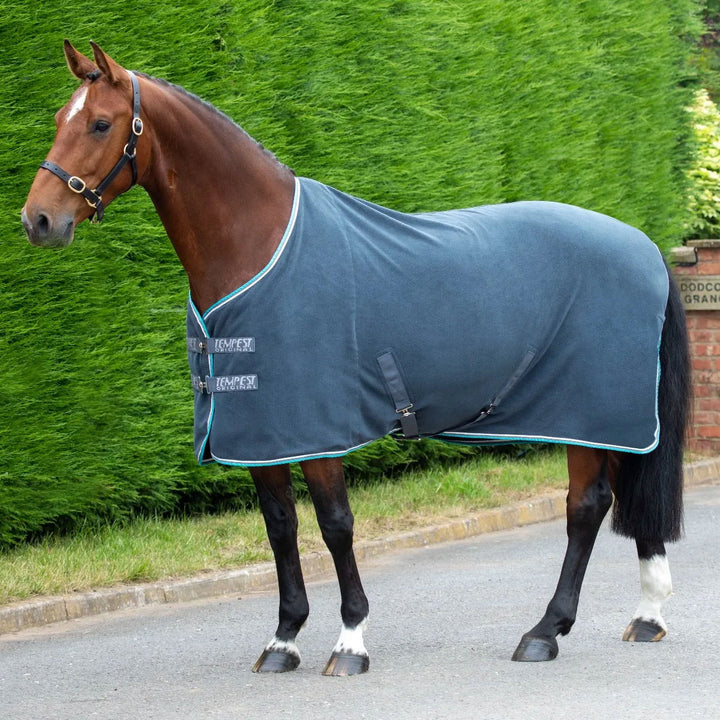 The Shires Tempest Original Fleece Rug in Grey#Grey