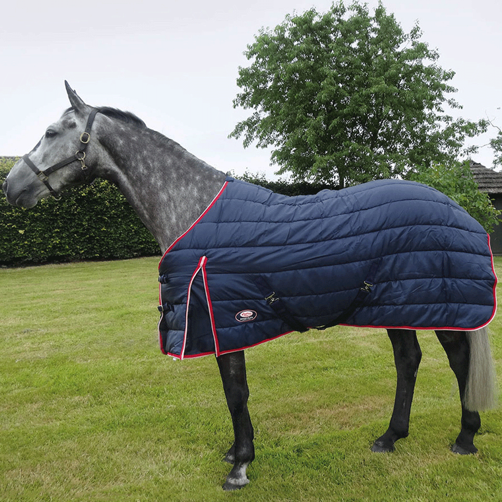 The Wolseley Essentials Stable Rug in Navy#Navy