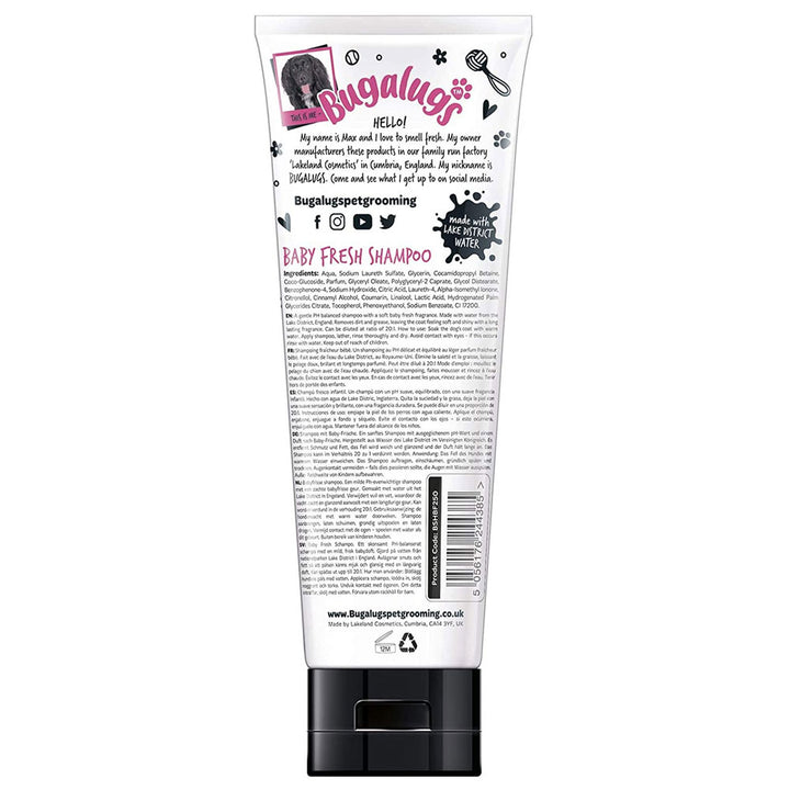 Bugalugs Dog Baby Fresh Shampoo