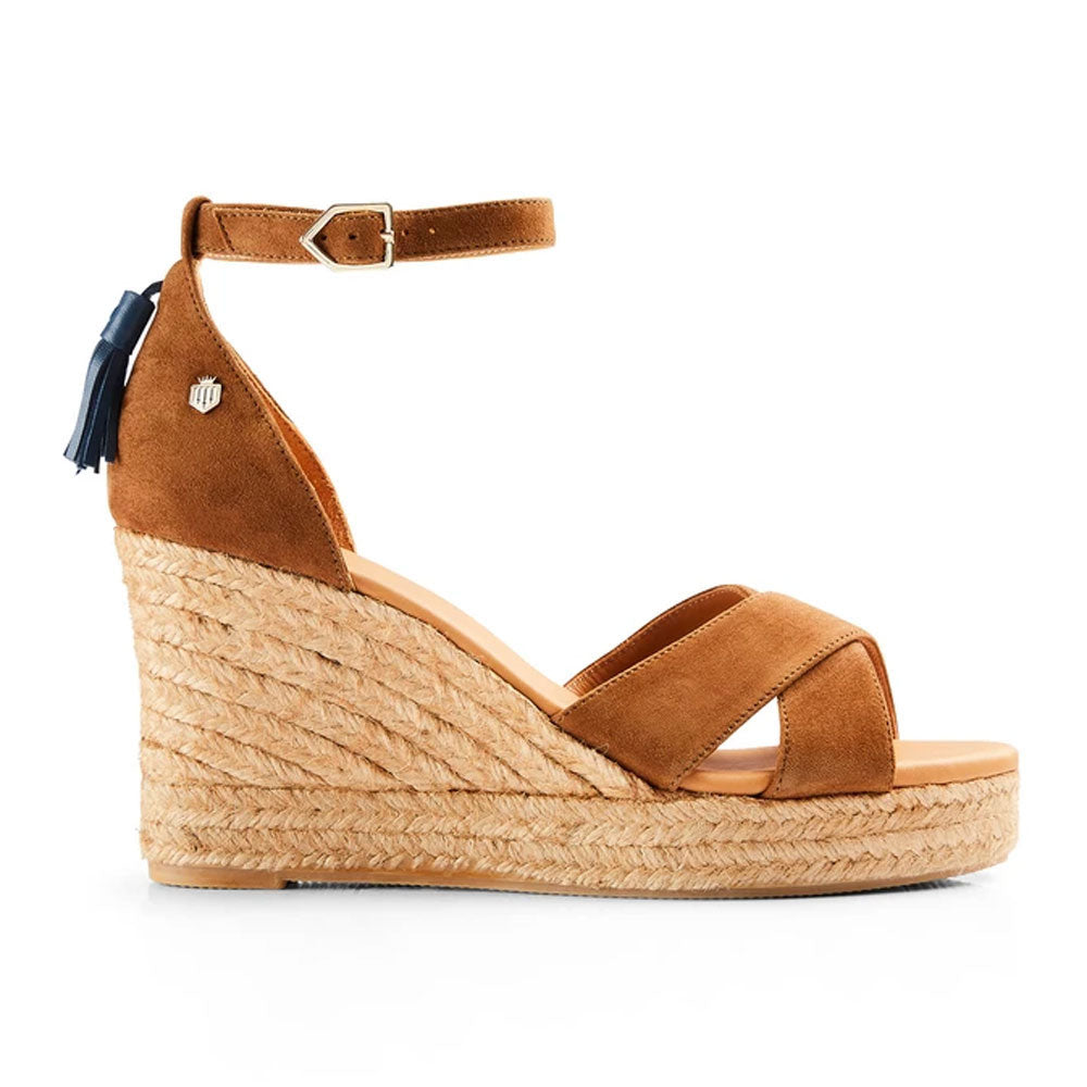 The Fairfax & Favor Ladies Valencia Wedge in Tan#Tan