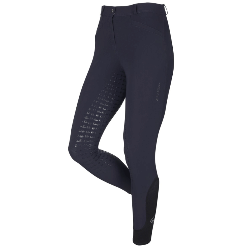 The LeMieux Ladies Dynamique Full Seat Breeches in Dark Navy#Dark Navy