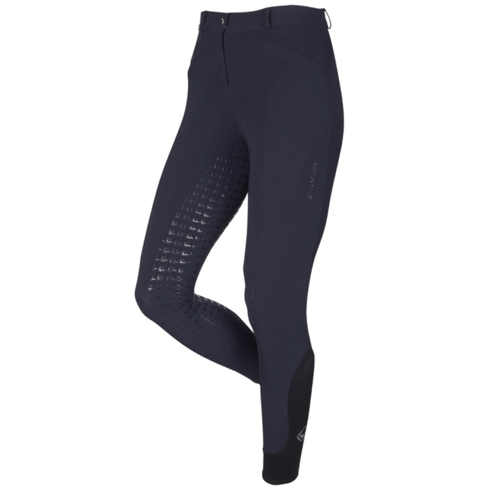 The LeMieux Ladies Dynamique Full Seat Breeches in Dark Navy#Dark Navy