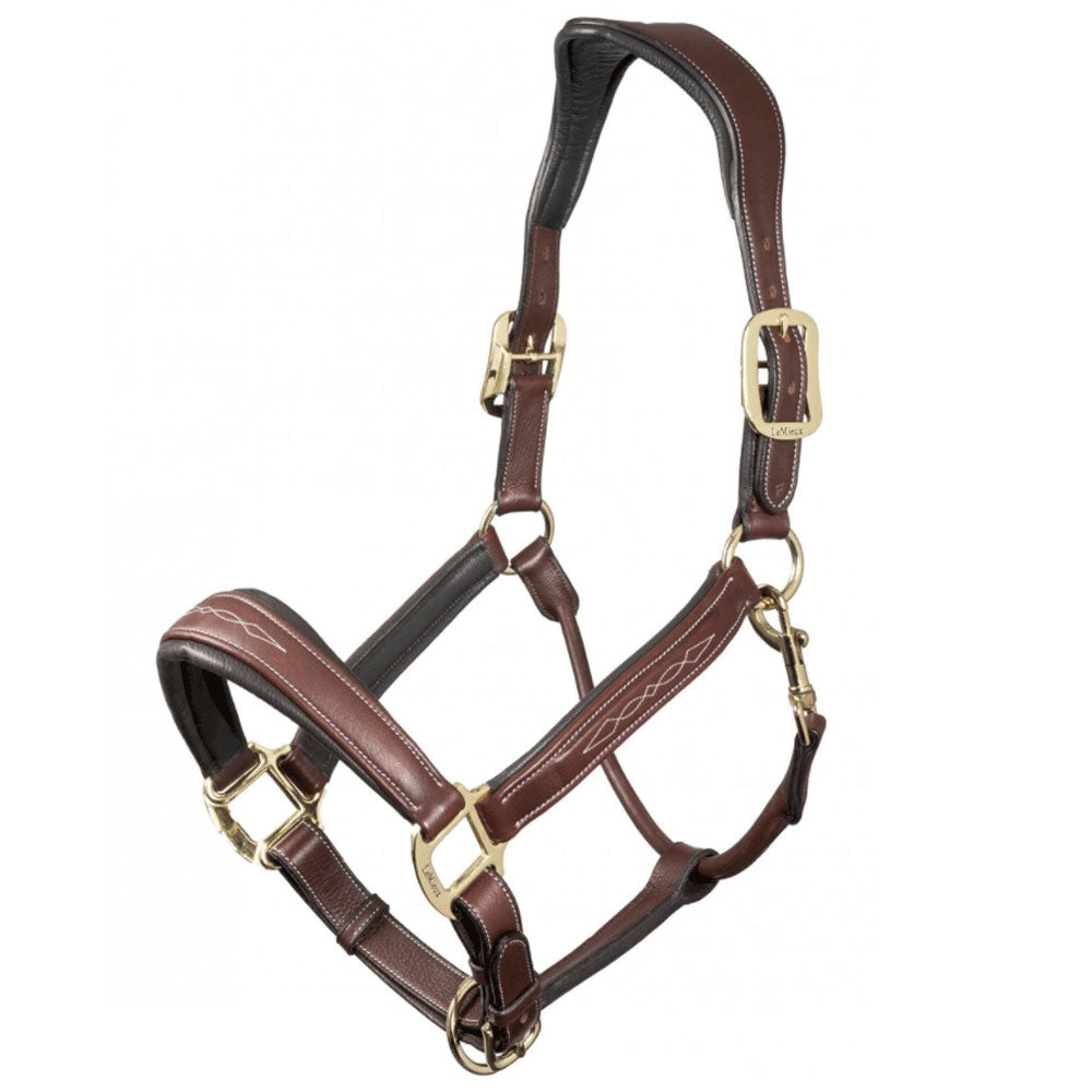 LeMieux Stitched Leather Headcollar