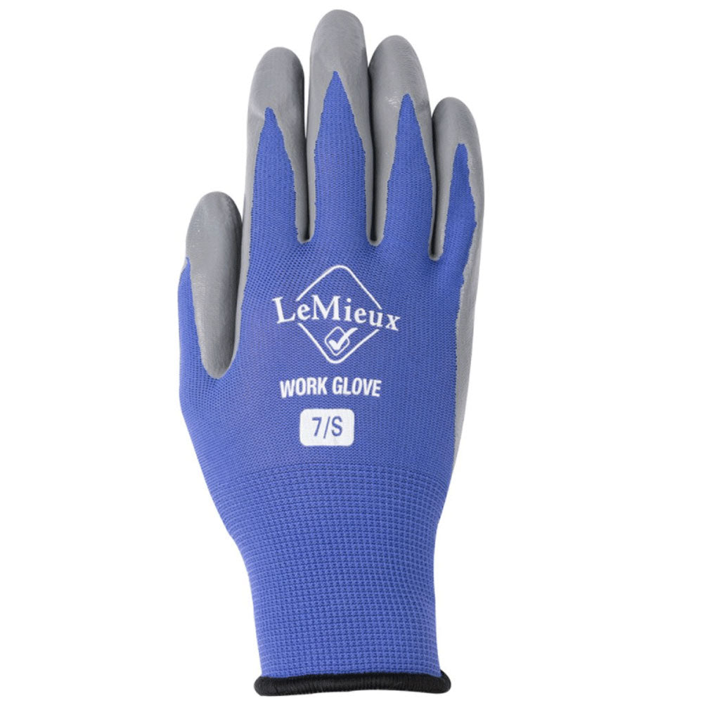 LeMieux Work Gloves in Bluebell#Bluebell